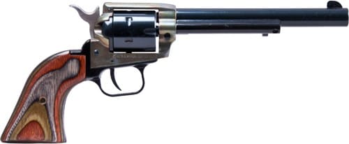 HERITAGE 22LR/22WMR COMBO 6.5″ – BLUED/C.COLORED LAMINATE GRIPS