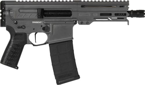 CMMG PISTOL DISSENT MK4 300AAC – 6.5″ 30RD TUNGSTEN