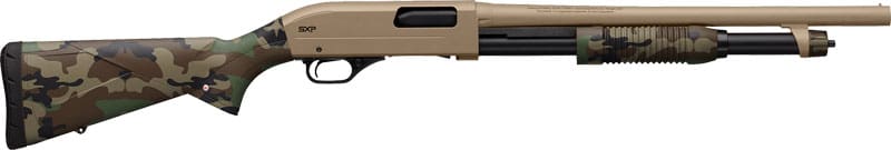 WINCHESTER SXP DEFENDER 20GA – 3″ 18″ FDE WOODLAND