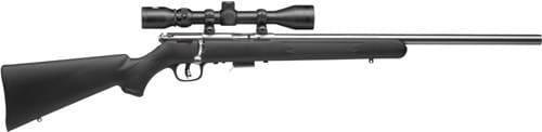 SAVAGE 93-FVSSXP 22WMR 21″ HB – W/3-9X40 ACCU TGR SS/BLACK SYN