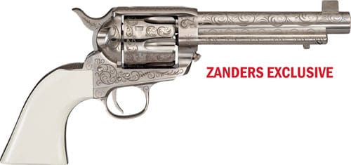 CIMARRON BAT MASTERSON 357MAG – PW FS 5.5″ ENGRAVED NICKEL