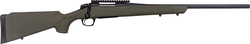 CVA CASCADE 450BM 22″ #3 – W/RAIL BLACK/OD GREEN