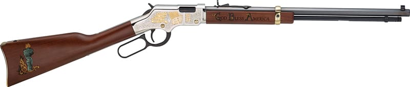 HENRY H4 GOD BLESS AMERICA – 22S/L/LR 20″ OCTAGON ENGRAVED