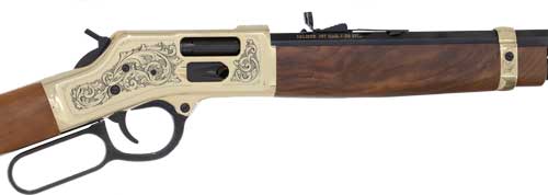 HENRY H6 BIG BOY BRASS 357/38 - SIDE GATE 20" OCT DELUXE ED. - Image 4
