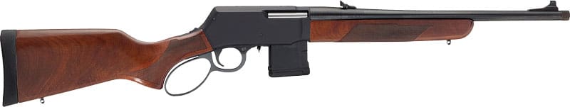 HENRY H23 LASR SUPREME 300BLK – 16.5″ THREADED BLUED WALNUT