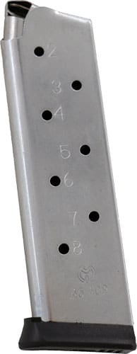 METALFORM MAGAZINE 1911 GOVT. – 45ACP 8RD S/S REMOVABLE BASE
