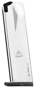MEC-GAR MAGAZINE RUGER P85/89/ – 93/94/95/PC9 9MM 17RD NICKEL