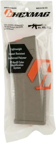 HEXMAG MAGAZINE AR-15 5.56X45 - 10RD FDE POLYMER SERIES 2 - Image 2