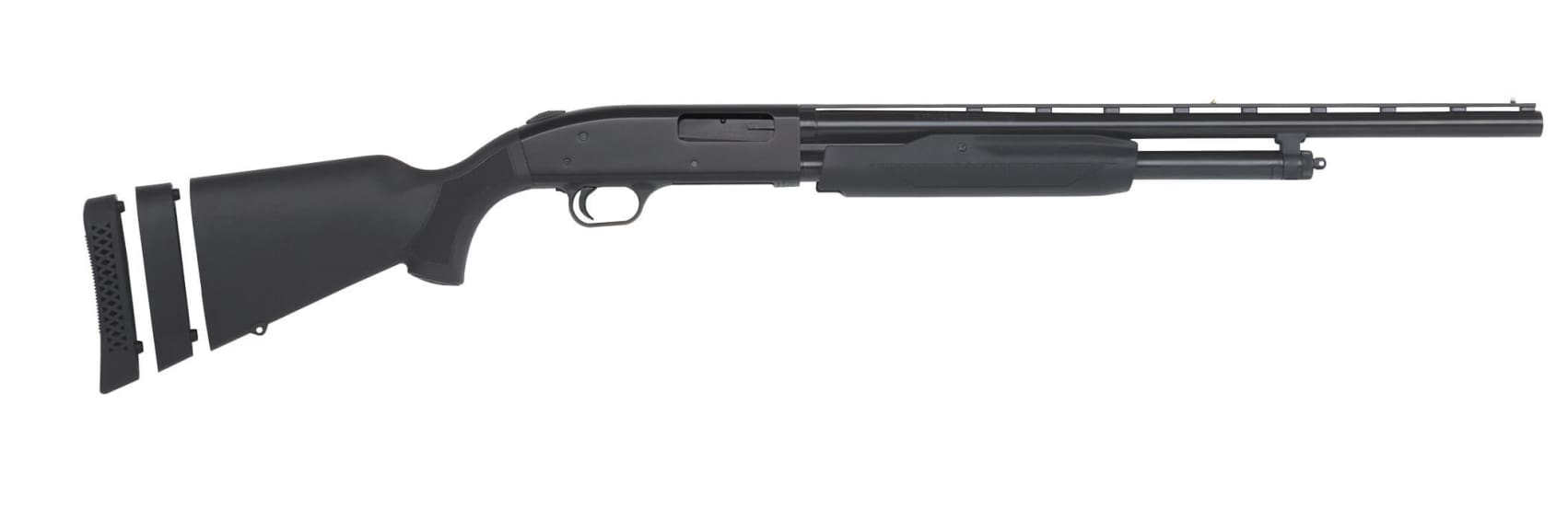 MOSSBERG 500 SUPER BANTAM AP 20G 22″ VENT RIB BLUED/BLK 5RD