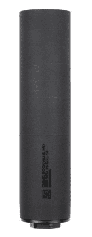 CMMG ZEROED 46 SUPPRESSOR .46 CALIBER 6.5″ HUB COMPATIBLE