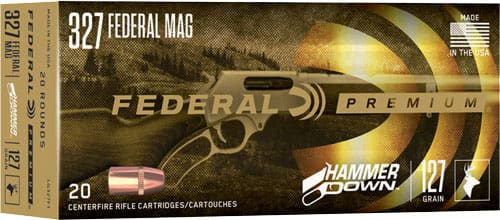 FEDERAL HAMMER DOWN 327 – FEDERAL 127GR JSP 20RD 10BX/CS