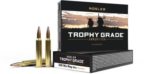 NOSLER TROPHY 300 WIN MAG – 180GR PARTITION 20RD 10BX/CS