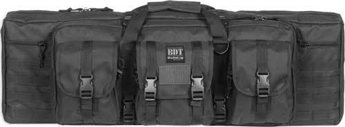 BULLDOG 36″ SINGLE TACTICAL CS – 3 LARGE ACCESS POCKETS BLACK