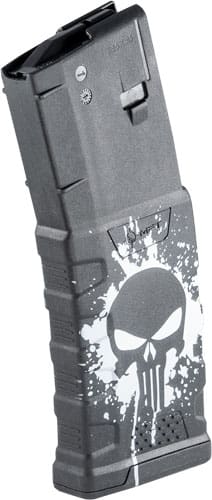 MFT EXD MAGAZINE AR15 5.56X45 – 30RD PUNISHER SPLAT WHITE