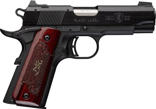 BROWNING 1911-22 BLACK LABEL – MEDALLION 22LR 3.6″ COMPACT