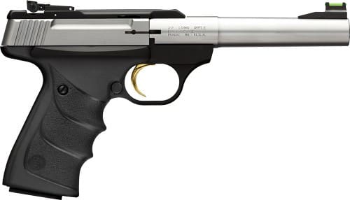 BROWNING BUCK MARK CAMPER URX – 22LR 5.5″HB STAINLESS/BLK SYN