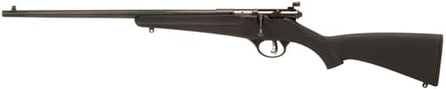 SAVAGE RASCAL YOUTH SINGLESHOT – LH 22LR ACU TRG BLUED/BLACK