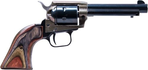 HERITAGE 22/22WMR COMBO 4.75″ – BLUED/C.COLORED LAMINATE GRIPS