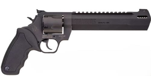 TAURUS RAGING HUNTER 454 CAS – 8 3/8″ 5-SHOT BLUED RUBBER