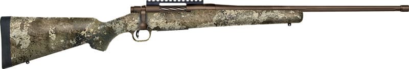 MOSSBERG PATRIOT PREDATOR 243 – WIN 22″ BROWN CERAKOTE/STRATA