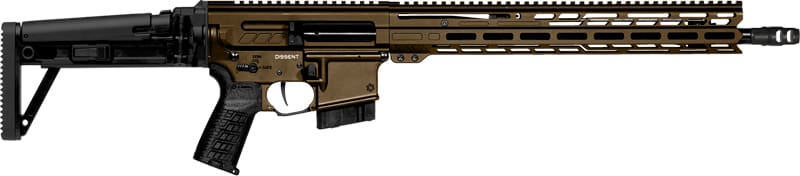 CMMG RIFLE DISSENT MK4 22 ARC – 16″ 10RD FOLDING STOCK BRONZE