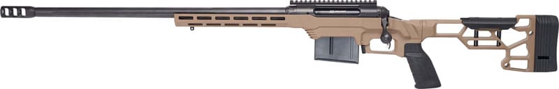 SAVAGE 110 PRECISION LH 300PRC – 24″ MDT LSS CHASSIS FDE