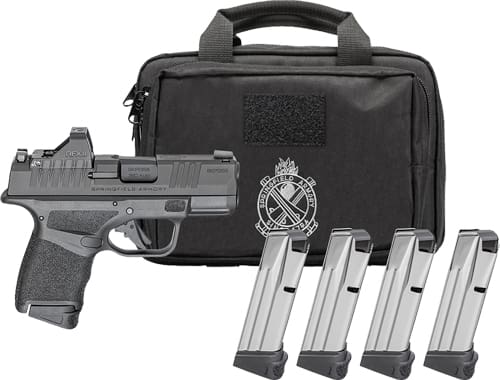 SPRINGFIELD HELLCAT OSP 9MM – 3″ 11/13RD 4 MAGS GEAR PAC