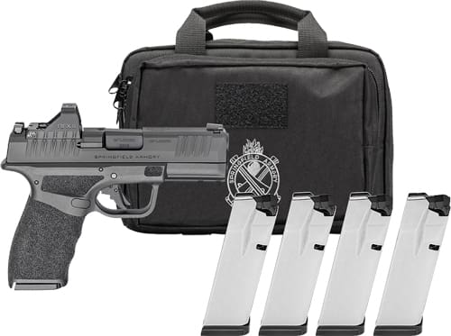 SPRINGFIELD HELLCAT PRO OSP – 9MM 3.8″ 10RD CA 4MGS GEAR PAC