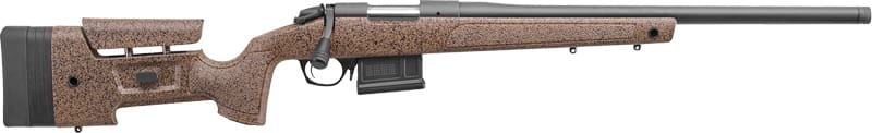 BERGARA B14 HMR 308 WIN 20″ – BLACK CERA/BROWN MINI CHASSIS