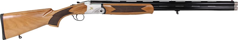 IVER JOHNSON 600 O/U 12GA 3″ – 28″VR MATTE BLONDE WOOD