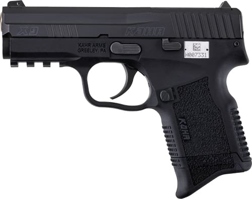 KAHR ARMS X9 9MM 3.54″ BLACK – POLY DOUBLE STACK W/2-10RD MAG