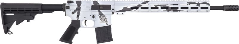 GLFA AR15 450 BUSHMASTER – 18″ NIT BBL PURSUIT SNOW CAMO