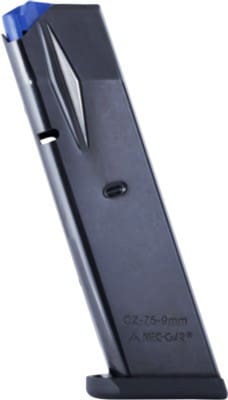 MEC-GAR MAGAZINE CZ 75B – 9MM LUGER 10RD BLUED