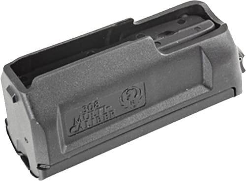 RUGER MAGAZINE AMERICAN RIFLE – SHORT ACTION 4RD BLACK