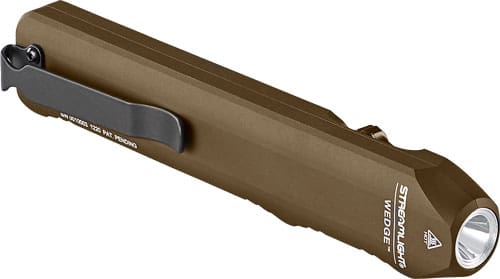 STREAMLIGHT WEDGE CARRY LIGHT – WHITE EDC COYOTE W/POCKET CLIP