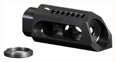 YHM SLANT MUZZLE BRAKE/COMP – .308 5/8X24 THREADS