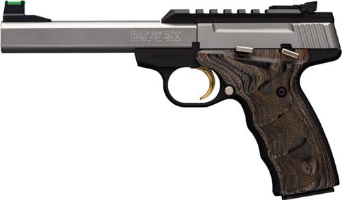 BROWNING BUCK MARK PLUS UDX – 22LR 5.5″ AS 10RD SS/LAM