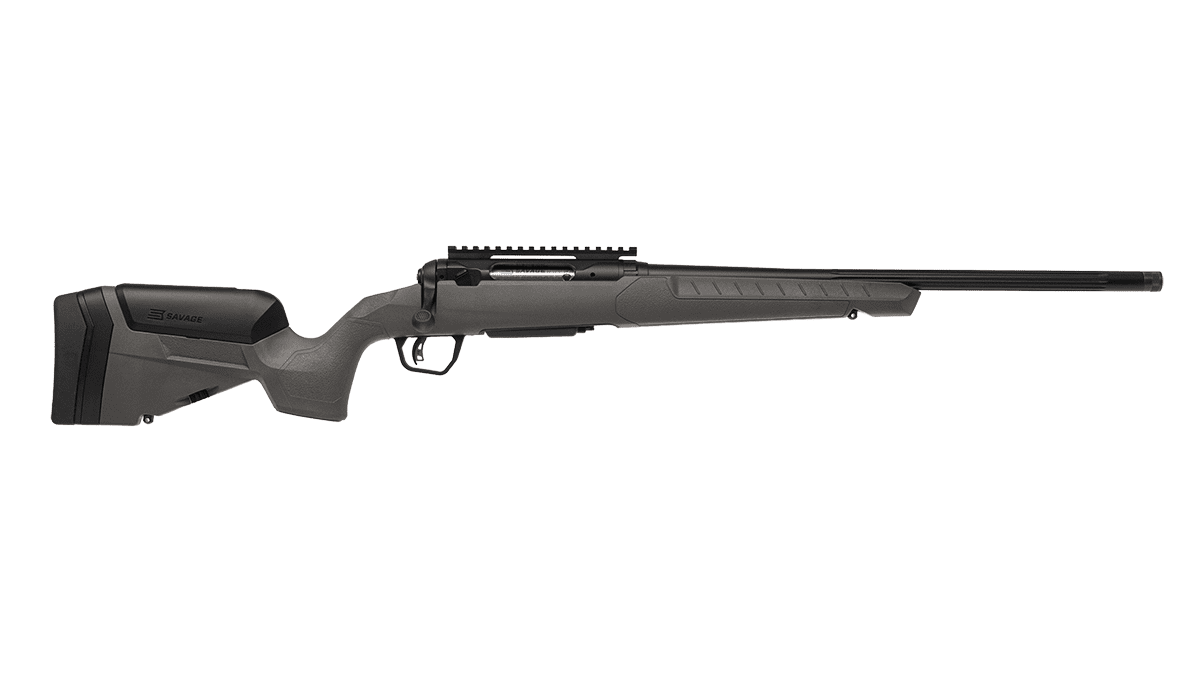 SAVAGE 110 TRAILBLAZER 270WIN RIFLE 20″ FLUTED/T.B. FDG, TROPHY STOCK, 4RD
