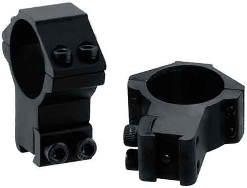 UTG AIRGUN/RIMFIRE RINGS 30MM – HIGH PROFILE 2PC 3/8 DOVETAIL