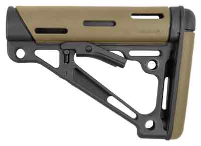 HOGUE AR-15 COLLAPSIBLE STOCK – FLAT DARK EARTH RUBBER MILSPEC