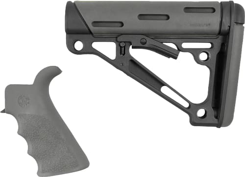 HOGUE AR-15/M-16 KIT MIL-SPEC – GRIP W/ COLLAPSIBLE STOCK GREY