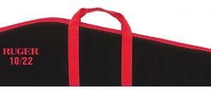 ALLEN GUN CASE 40" SCOPED - RUGER 10/22 NYLON BLACK/RED