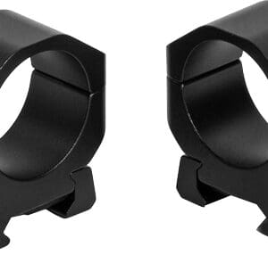 ATHLON RINGS ARMOR 30MM LOW - 0.89" HEIGTH BLACK