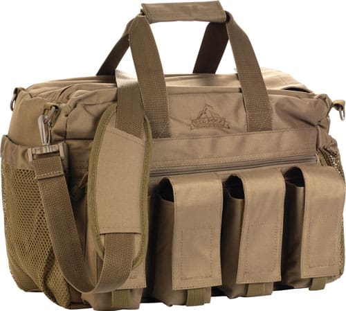RED ROCK DELUXE RANGE BAG TAN – FOLD OUT WORK/CLEANING GUN MAT