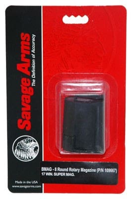 SAVAGE MAGAZINE B-MAG SERIES – 17WSM 8RD BLUED