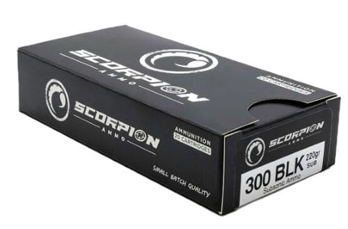 SCORPION 300 BLACKOUT 200GR – SUBSONIC 20RD 20BX/CS