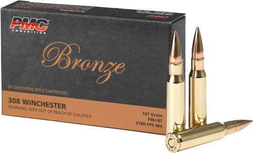 PMC 308 WIN 147GR FMJ-BT – 20RD 25BX/CS