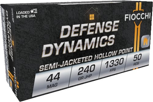FIOCCHI 44 REM MAG 240GR JHP – 50RD 10BX/CS