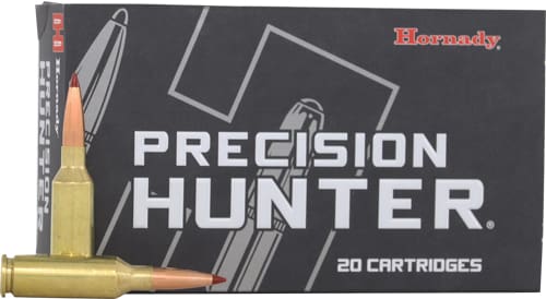 HORNADY PRECICION HUNTER – 22 ARC 80GR ELDX 20RD 10BX/CS