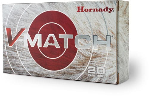 HORNADY V-MATCH 6.5PRC – 100GR ELD-VT 20RD 10BX/CS